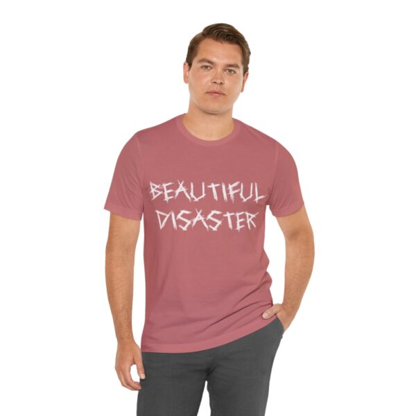 Brat Life "Beautiful Disaster" Unisex Jersey Short Sleeve Tee - Image 18