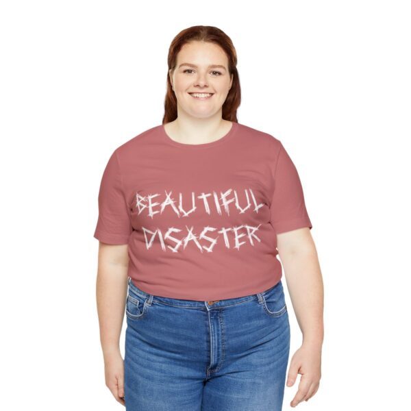 Brat Life "Beautiful Disaster" Unisex Jersey Short Sleeve Tee - Image 19