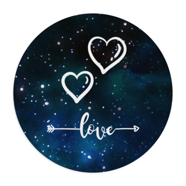 "Cosmic Love Coaster" Mouse Pad ✨