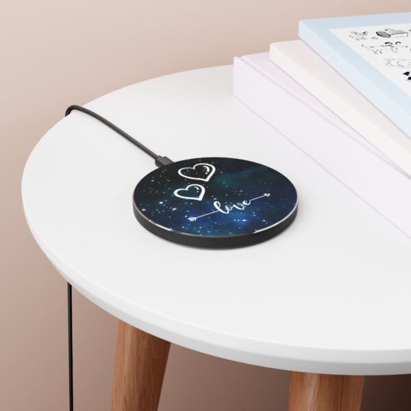 "Cosmic Love Dock" ✨ Wireless Charger - Image 3