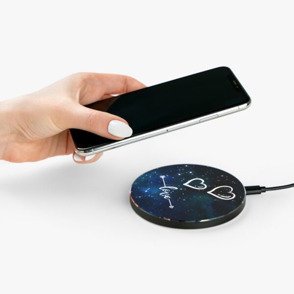 "Cosmic Love Dock" ✨ Wireless Charger - Image 4