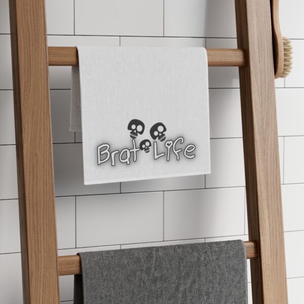 Brat Life TriSkull Rally Towel, 11x18 - Image 5