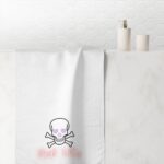 Brat Life Skull Mink-Cotton Towel