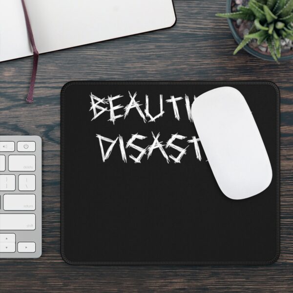 Brat Life "Beautiful Disaster" Gaming Mouse Pad - Image 3