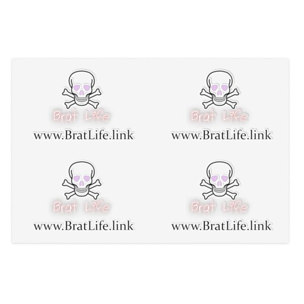 Brat Life Skull Sticker Sheets - Image 5