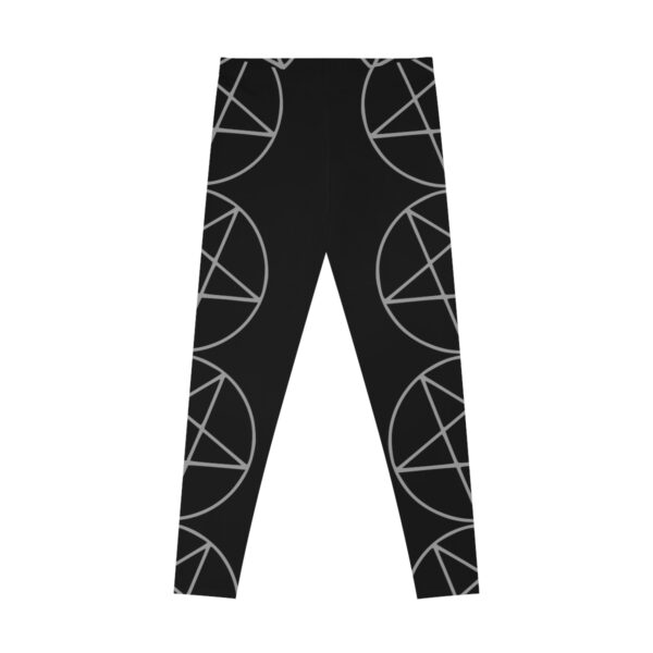 Brat Life Pentagram Stretchy Leggings - Image 2