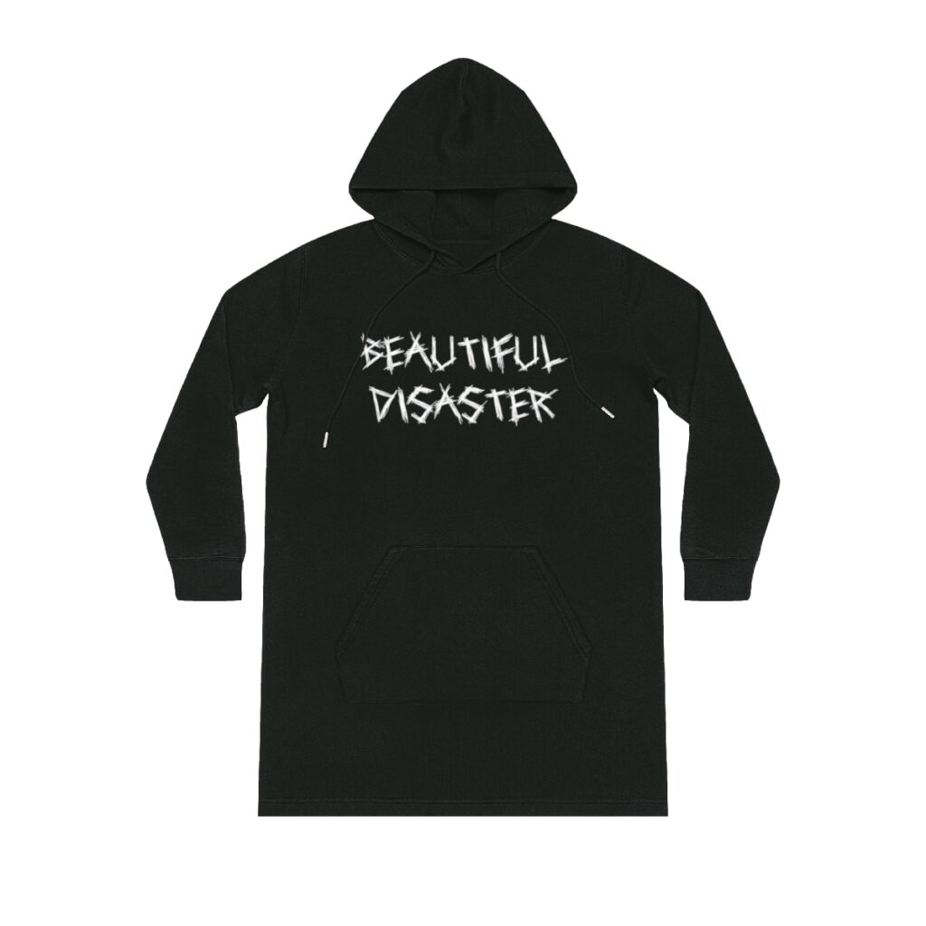 Brat Life "Beautiful Disaster" Streeter Hoodie Dress