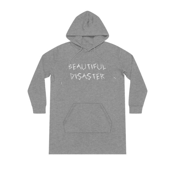 Grunge Goddess Street Hoodie Dress - Image 4