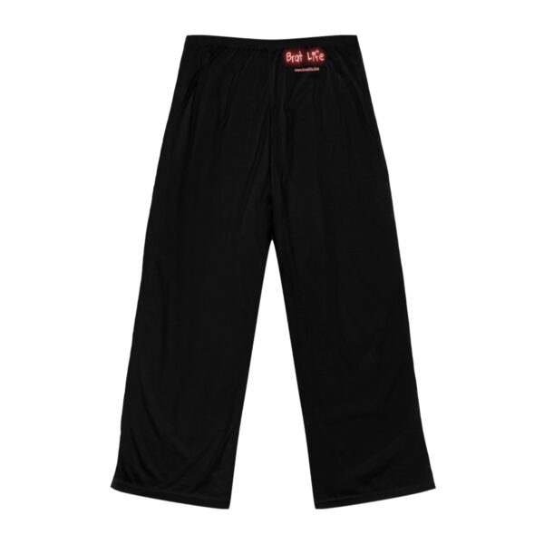 Brat Life - Red and Black Women's Pajama Pants (AOP) - Image 2