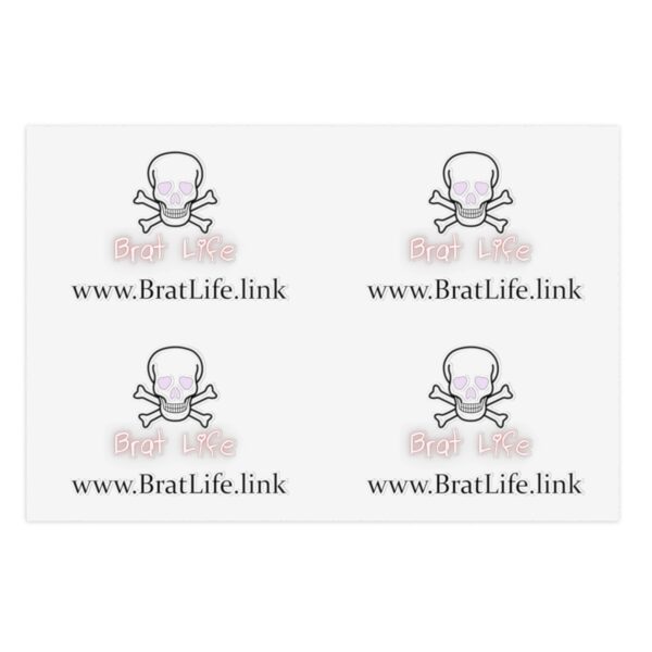 Brat Life Skull Sticker Sheets - Image 9