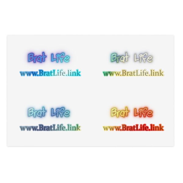 Brat Life Sticker Sheets