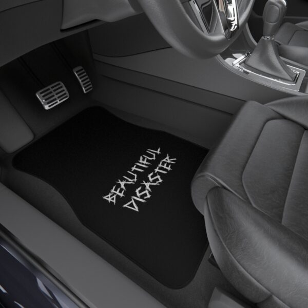 Brat Life "Beautiful Disaster" Car Mats (2x Front) - Image 5