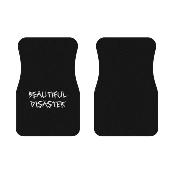Brat Life "Beautiful Disaster" Car Mats (2x Front)