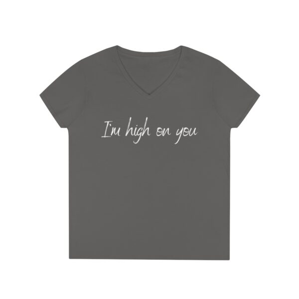 Ladies' V-Neck T-Shirt - Image 7