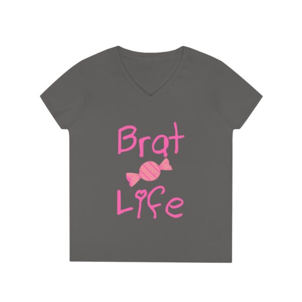 Ladies' V-Neck T-Shirt - Image 10