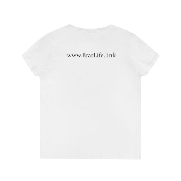 Ladies' V-Neck T-Shirt - Image 2