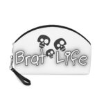 Brat Life TriSkull Makeup Bag