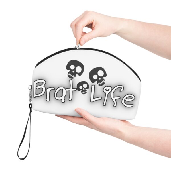 Brat Life TriSkull Makeup Bag - Image 6
