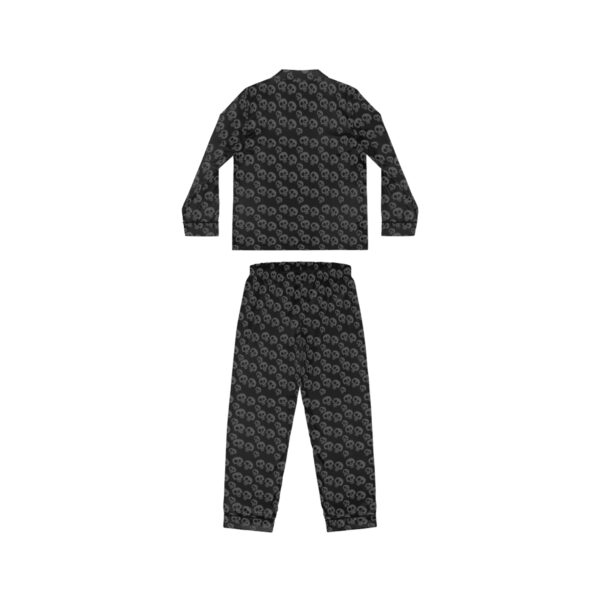 Brat Life "Tri-Skull" Women's Satin Pajamas (AOP) - Image 3