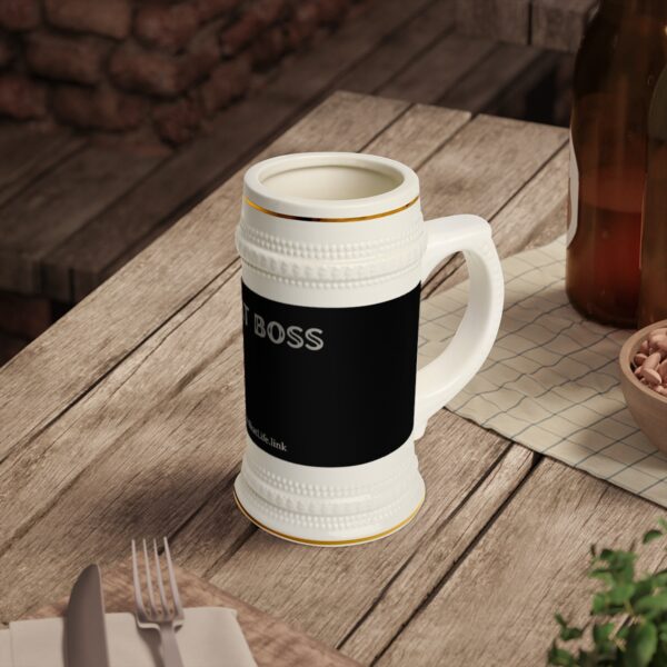 Brat Life Brat Boss Beer Stein Mug - Image 6