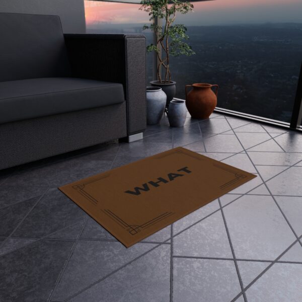 "The Great Question" Doormat ✨