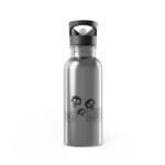 Brat Life TriSkull Stainless Steel Water Bottle With Straw, 20oz