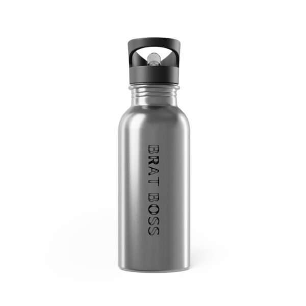 Brat Life Brat Boss Stainless Steel Water Bottle With Straw, 20oz