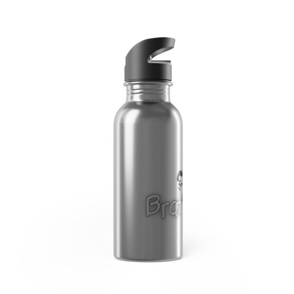 Brat Life TriSkull Stainless Steel Water Bottle With Straw, 20oz - Image 3
