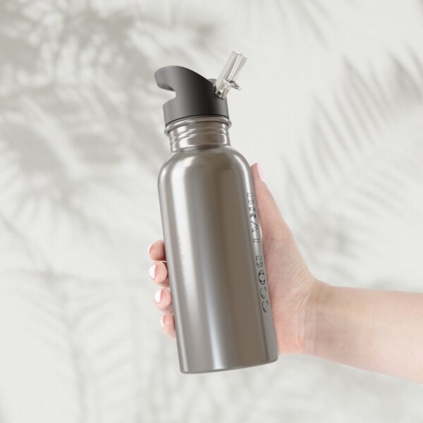 Brat Life Brat Boss Stainless Steel Water Bottle With Straw, 20oz - Image 7