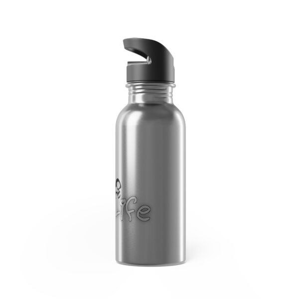 Brat Life TriSkull Stainless Steel Water Bottle With Straw, 20oz - Image 4