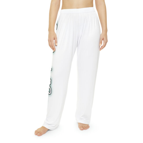 Brat Life Women's Teal Pajama Pants - Image 4
