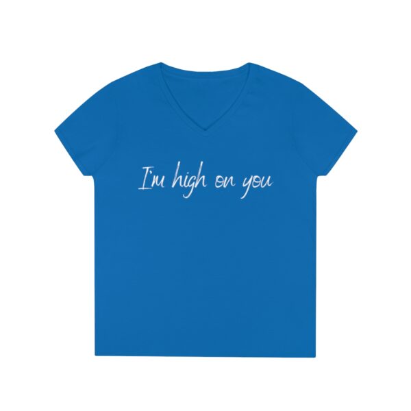 Ladies' V-Neck T-Shirt - Image 10