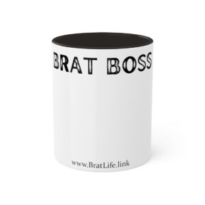 Brat Life Brat Boss Colorful Mugs, 11oz