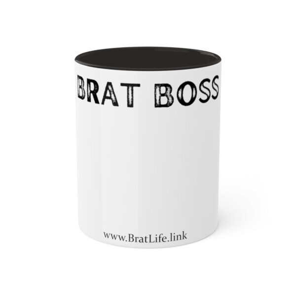 Brat Life Brat Boss Colorful Mugs, 11oz