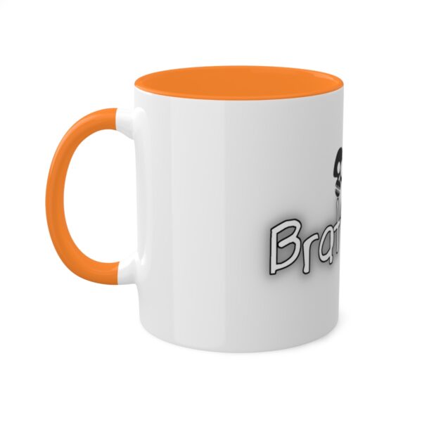 Brat Life TriSkull Colorful Mugs, 11oz - Image 69