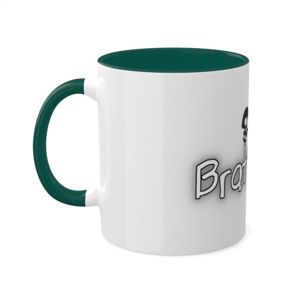 Brat Life TriSkull Colorful Mugs, 11oz - Image 9