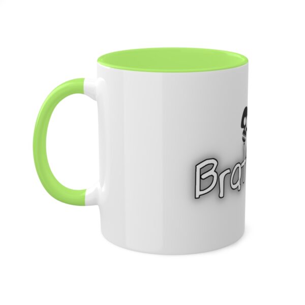 Brat Life TriSkull Colorful Mugs, 11oz - Image 21