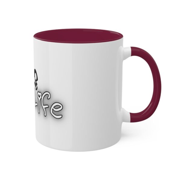 Brat Life TriSkull Colorful Mugs, 11oz - Image 28