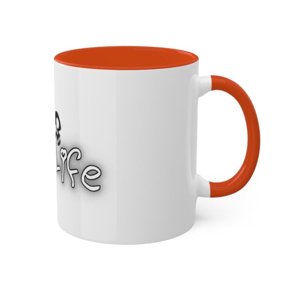 Brat Life TriSkull Colorful Mugs, 11oz - Image 40