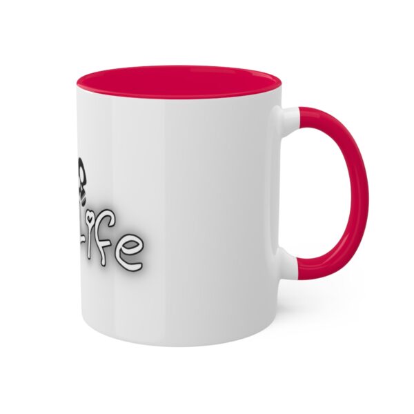 Brat Life TriSkull Colorful Mugs, 11oz - Image 52