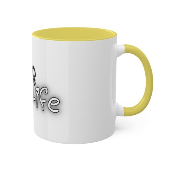 Brat Life TriSkull Colorful Mugs, 11oz - Image 64