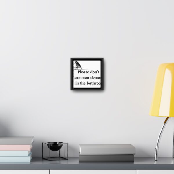 "Bathroom Banishment" Spell Wall Art ✨ - Image 9