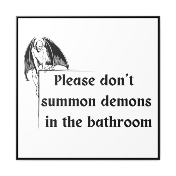 "Bathroom Banishment" Spell Wall Art ✨ - Image 2