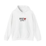 Brat Life Hoodie - Unisex Heavy Blend™ Sweatshirt for Fun & Youthful Vibes