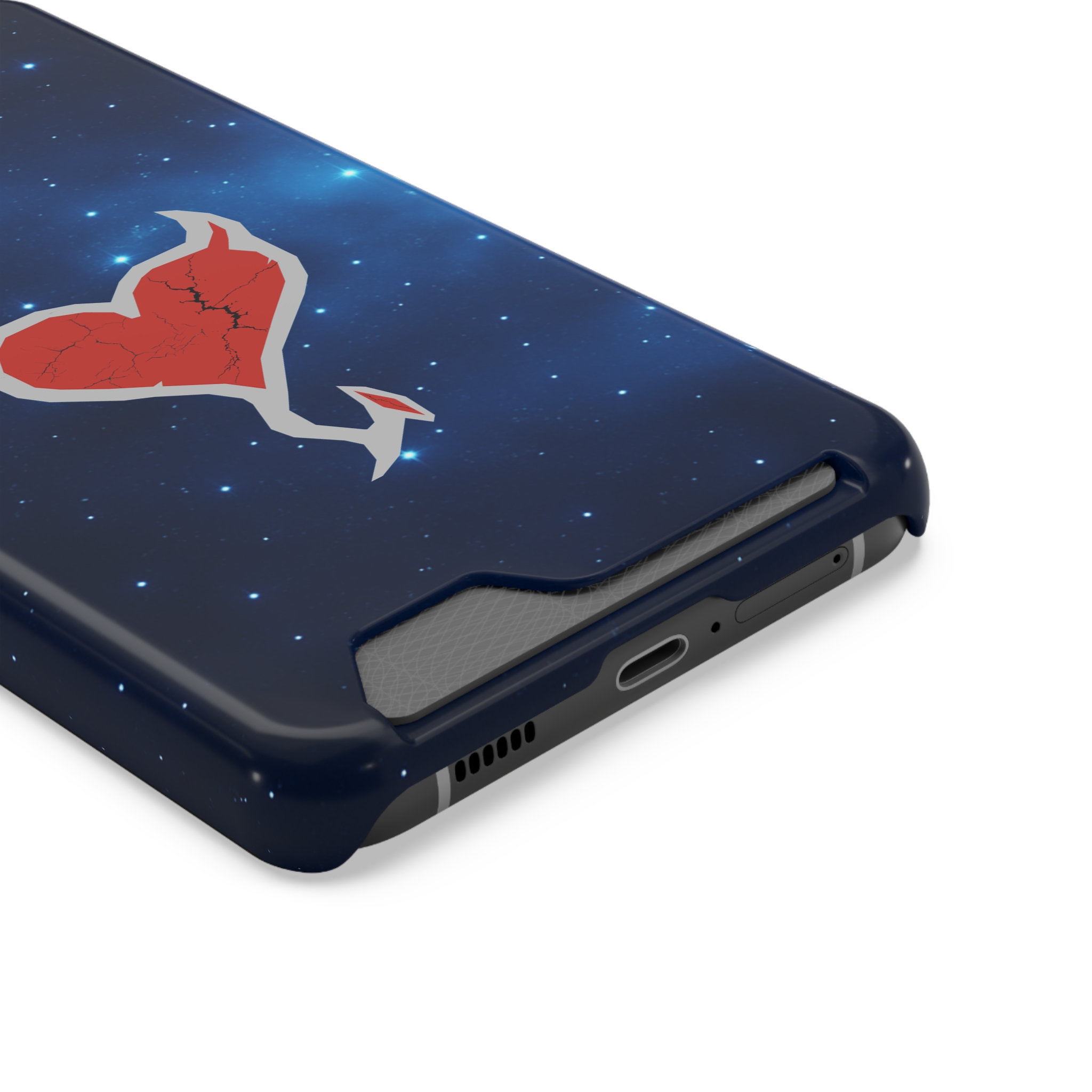 Phone Case — Cosmic Rogueheart Casr with Card Holder - Image 10