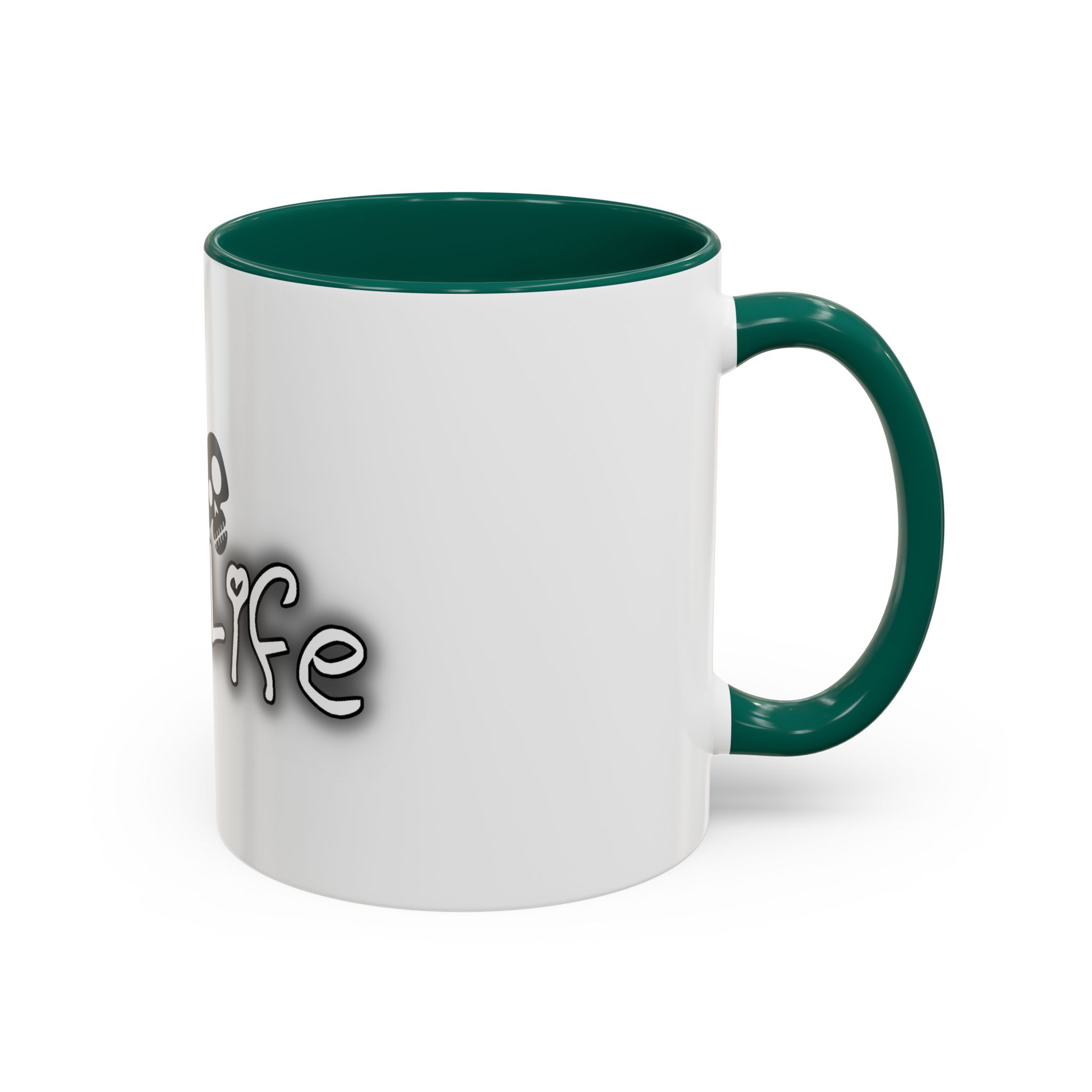 Brat Life TriSkull Colorful Mugs, 11oz - Image 18