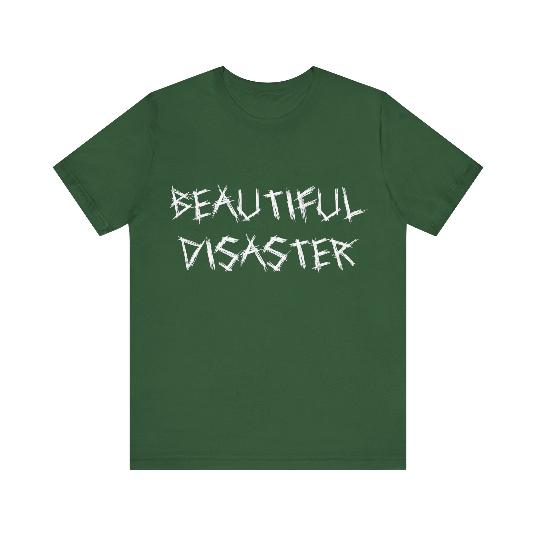 Brat Life "Beautiful Disaster" Unisex Jersey Short Sleeve Tee - Image 33