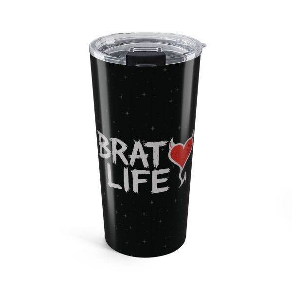 Brat Life Starry Night Tumbler 20oz - Stylish Travel Mug for On-the-Go Beverage Lovers