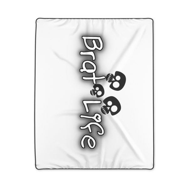 Brat Life TriSkull Polyester Blanket