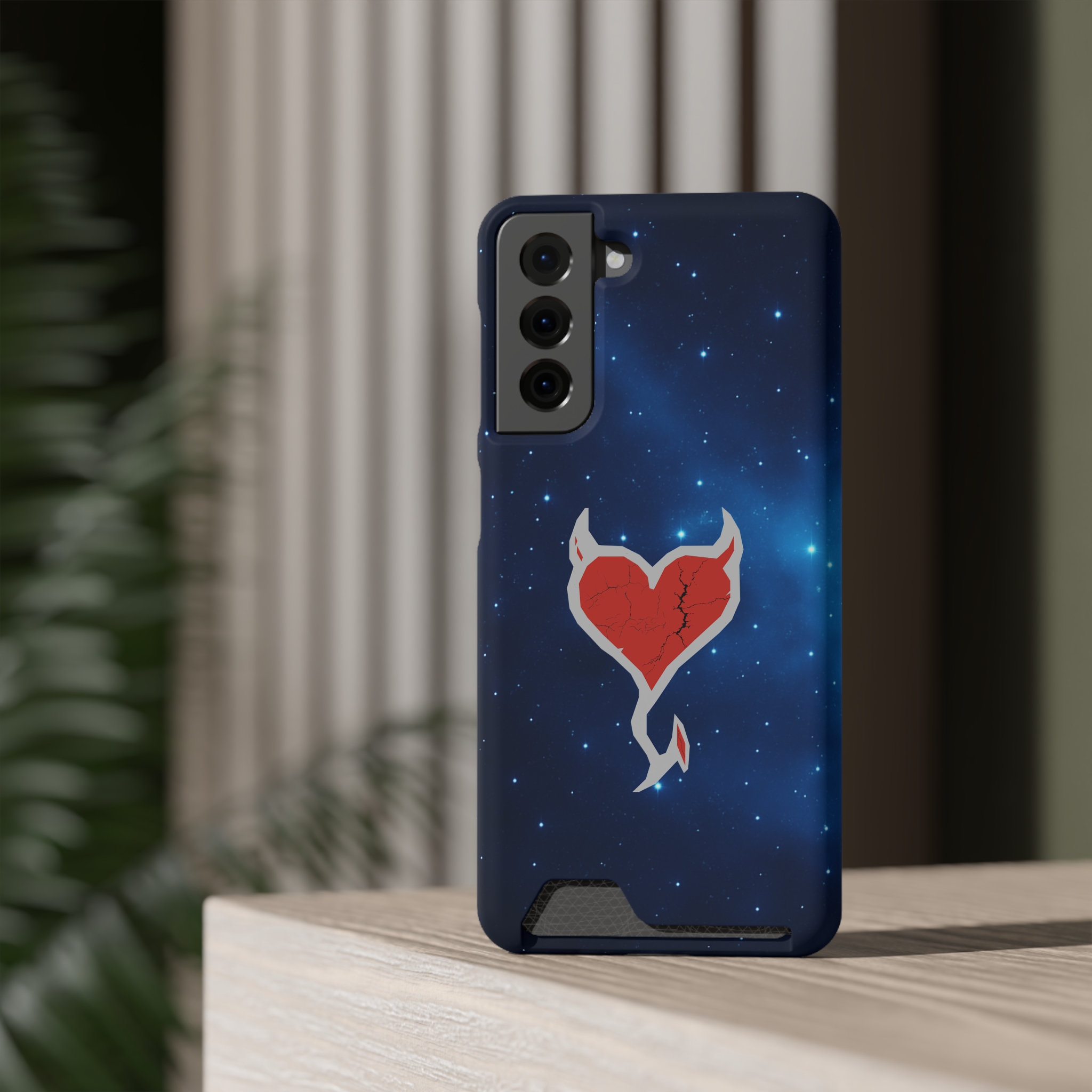 Phone Case — Cosmic Rogueheart Casr with Card Holder - Image 66